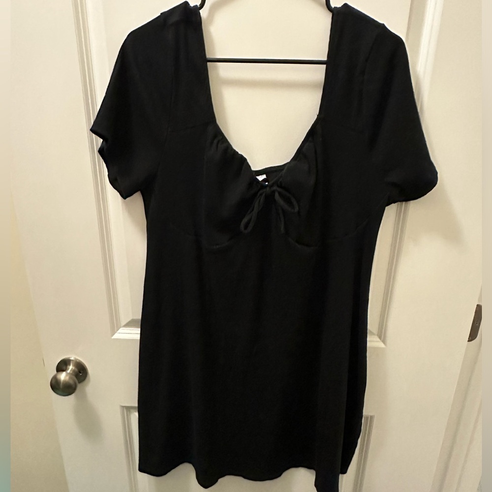 H&M divided little black dress